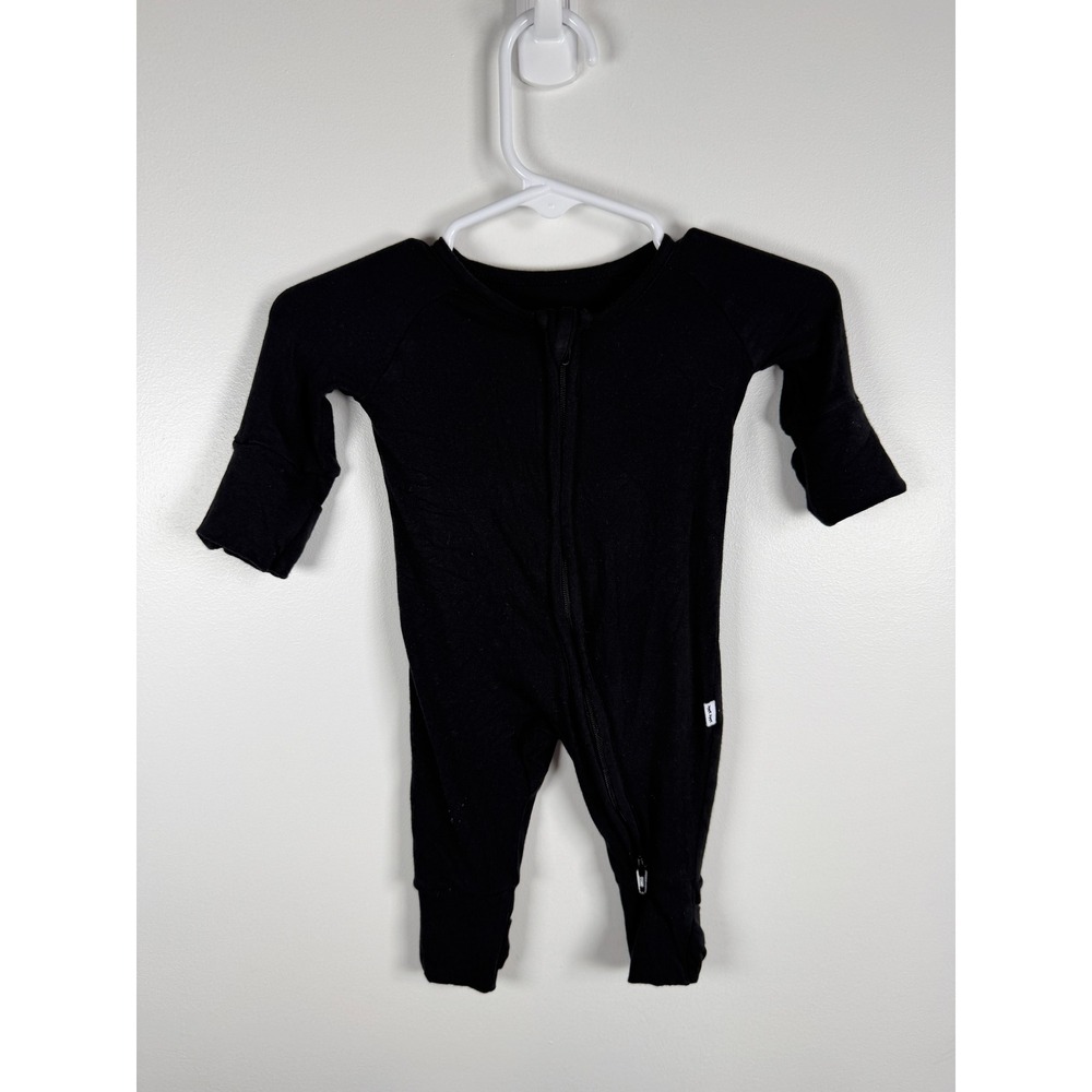Little Sleepies Black Bamboo Zippy Preemie